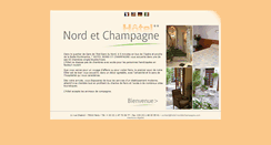 Desktop Screenshot of hotel-nordetchampagne.com